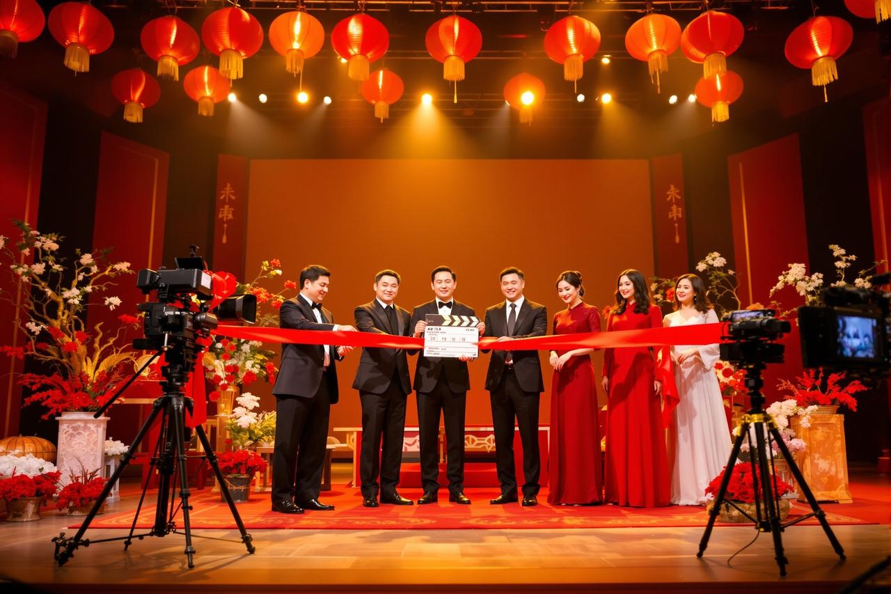 知名导演新片开机仪式 - 国产黑料娱乐新闻配图 知名导演新片开机仪式 - 国产黑料娱乐新闻配图
